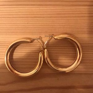 Gold Hoop Earrings